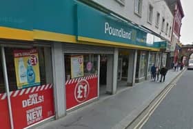 Poundland in Derry.