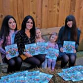 Miceala O’Neill with her three daughters Seanan, Camara and Zara and granddaughter Kayla.