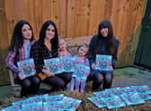 Miceala O’Neill with her three daughters Seanan, Camara and Zara and granddaughter Kayla.