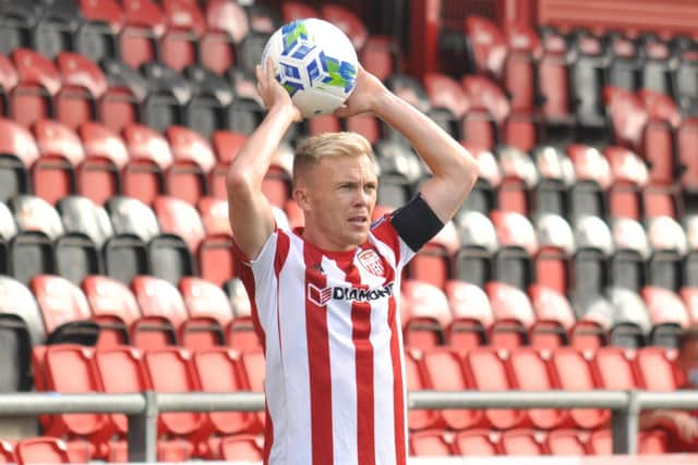 Conor McCormack could be leaving the Brandywell. Picture by Kevin Morrison/Event Images & Video