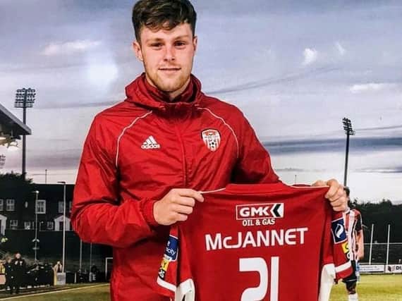 Defender, Cameron McJannet can't wait to return to Derry City this season.