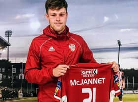 Defender, Cameron McJannet can't wait to return to Derry City this season.