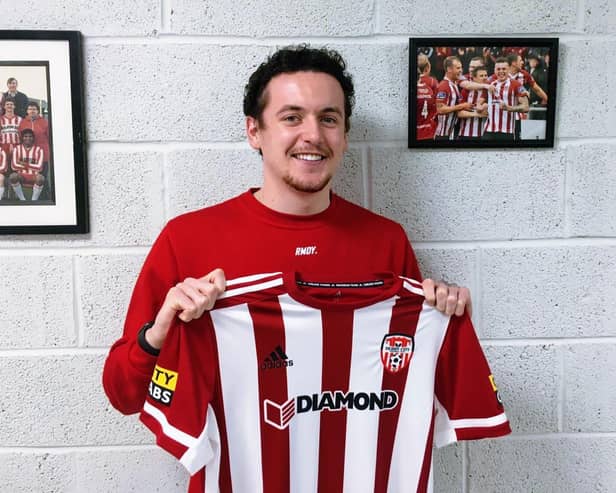 David Parkhouse is delighted to return to Derry City on a permanent move.