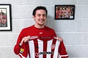 David Parkhouse is delighted to return to Derry City.