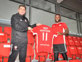 HIGH HOPES . . . Derry City boss Declan Devine is delighted to have James Akintunde back at the club for 2021.