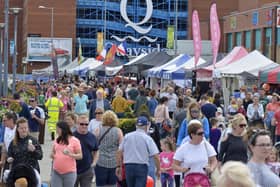 2018: The Foyle Maritime Festival attracted large crowds. DER2918GS057