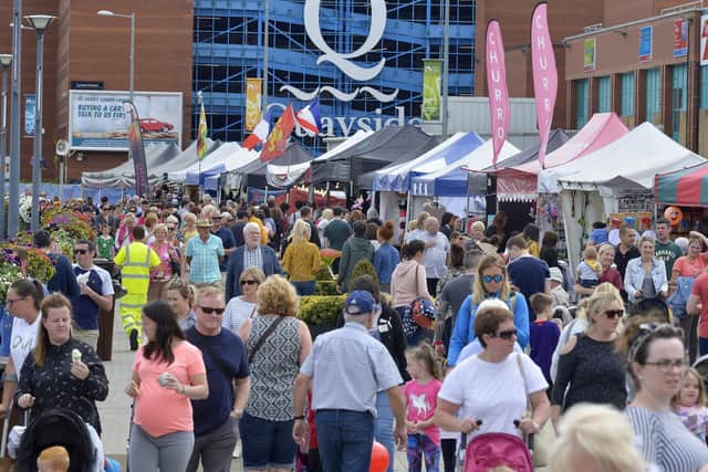 2018: The Foyle Maritime Festival attracted large crowds. DER2918GS057