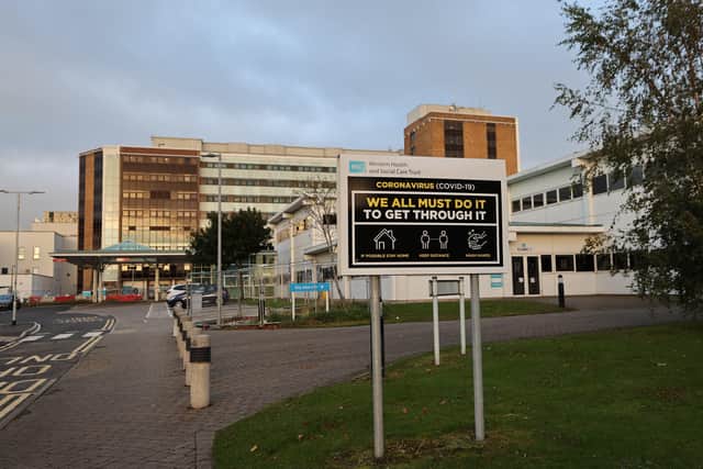 Altnagelvin Area Hospital.