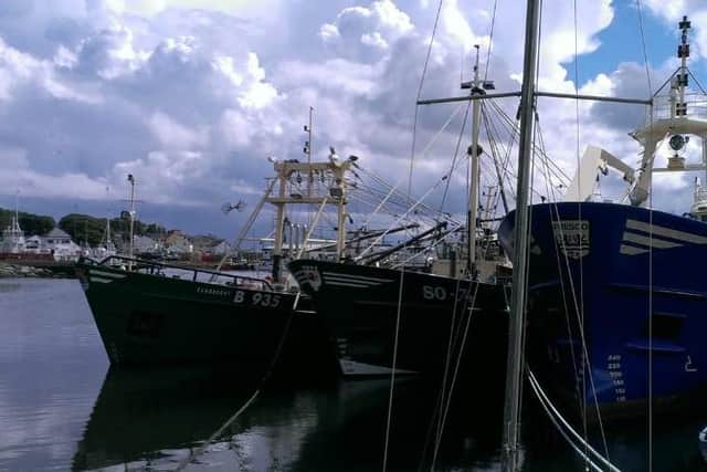 Greencastle Harbour.