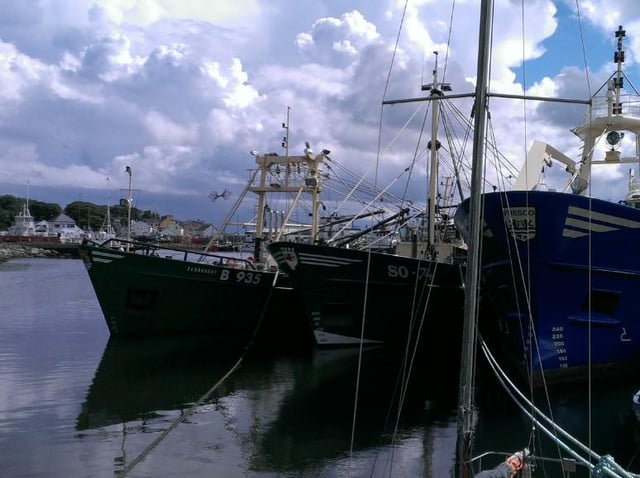 Greencastle Harbour.