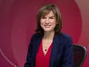 BBC Question Time host, Fiona Bruce.
