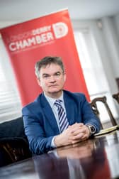 Paul Clancy, Chief Executive of Derry's Chamber of Commerce.