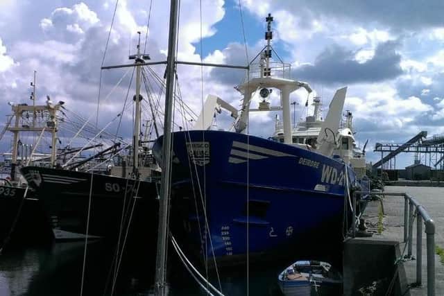 Greencastle harbour.