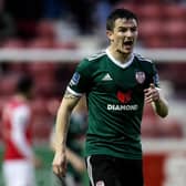 Derry City's Ciaran Coll is hoping for a big 2021 season.