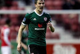 Derry City's Ciaran Coll is hoping for a big 2021 season.