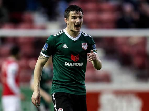 Derry City's Ciaran Coll is hoping for a big 2021 season.