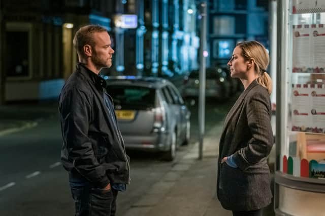 DC Lisa Armstrong has a talk with ex-husband Andy Warren