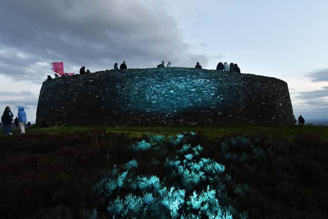 In 664 plague arrived in Ireland and it was in the plain between the River Finn and Lough Swilly within siGHT of Grianán Ailigh were it first took hold, according to the annals.