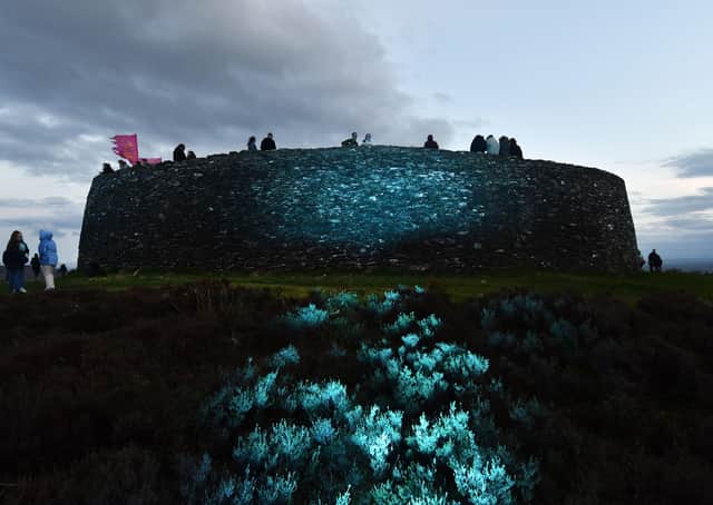 In 664 plague arrived in Ireland and it was in the plain between the River Finn and Lough Swilly within siGHT of Grianán Ailigh were it first took hold, according to the annals.