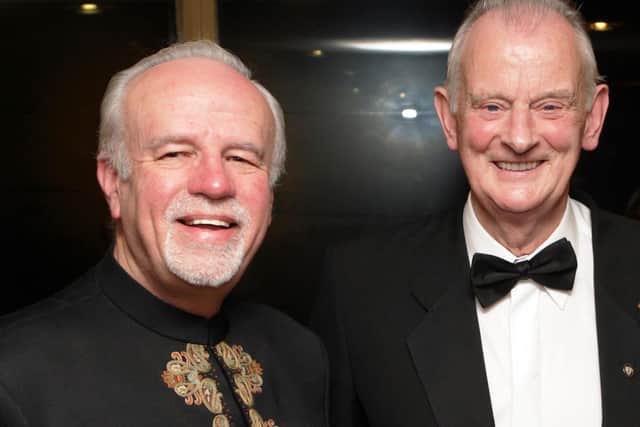 Dr. Keith Munro, vice-chairman, Foyle Hospice, and Dr. Tom McGinley, chairman.