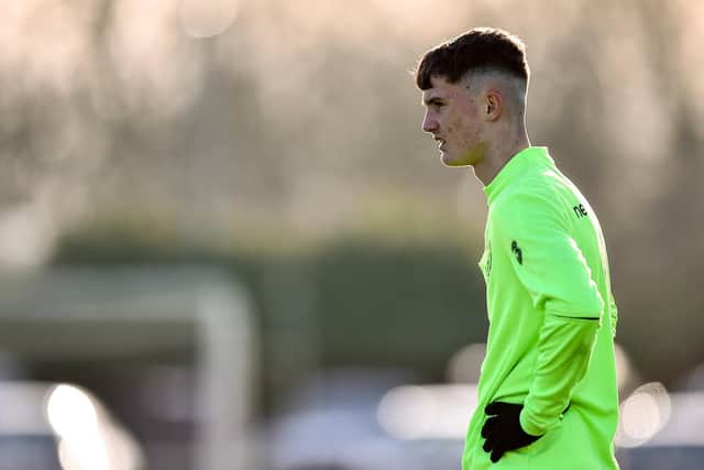 AMBITION . . . Patrick Ferry, pictured representing Ireland Schoolboys, hopes his new deal at Derry will take him onto another level.