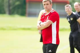 Mo Mahon, Derry City U17 manager. Picture courtesy The Jungle View