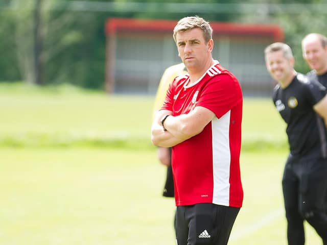 Mo Mahon, Derry City U17 manager. Picture courtesy The Jungle View