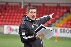 Derry City boss, Declan Devine refused to be drawn on speculation linking Derry with Man City starlet, Joe Hodge.