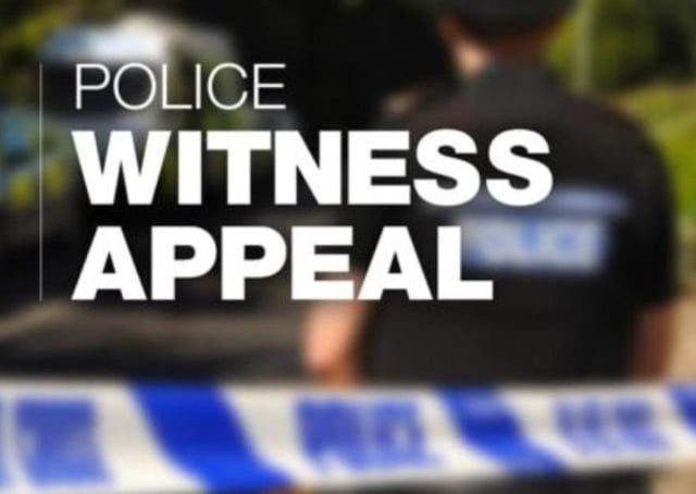 Police are appealing for information.
