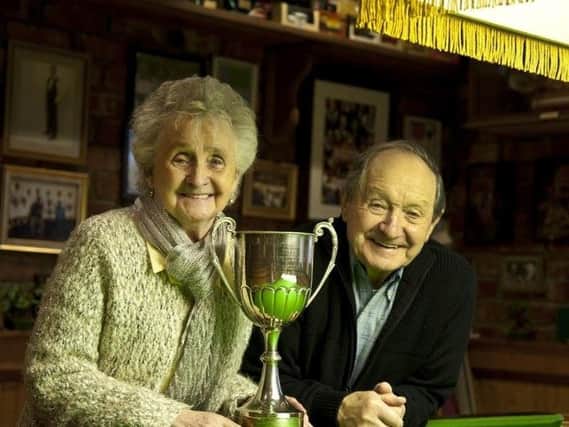 The late Tommy Cooke and his wife, Jean.