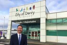 Steve Frazer, Managing Director, City of Derry Airport.