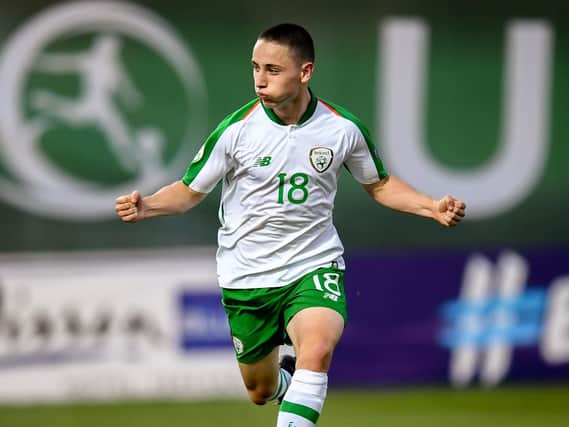 Ireland youth international Joe Hodge has arrived at Derry City on a short term loan. Photograph by Sportsfile