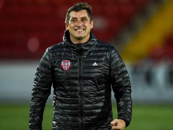 Declan Devine, Derry City manager.