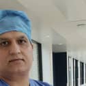 Dr  Mukesh Chugh, Consultant Anesthetist with the Western Trust.