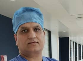 Dr  Mukesh Chugh, Consultant Anesthetist with the Western Trust.