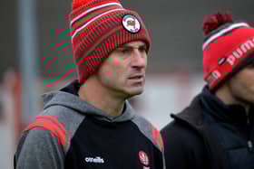 Derry manager Rory Gallagher