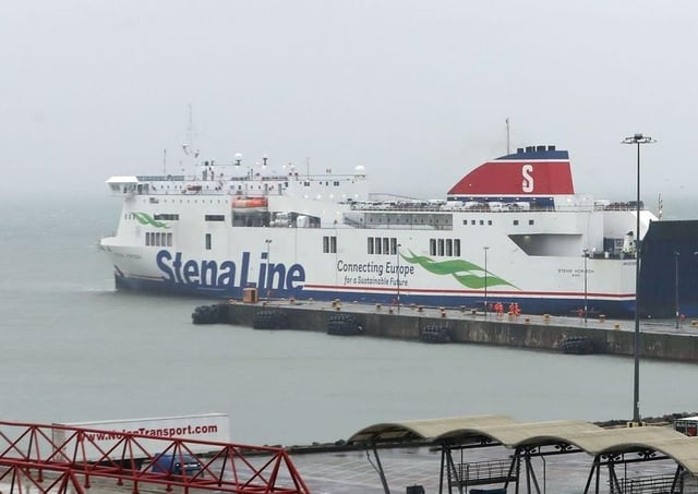 The MS Stena Horizon normally operates out of Rosslare but has been moved to the Belfast-Liverpool route