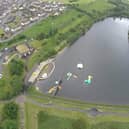 A bird's eye view of Creggan Country Park.