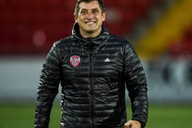 Declan Devine, Derry City manager.