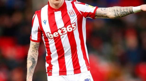 Stoke City winger James McClean.