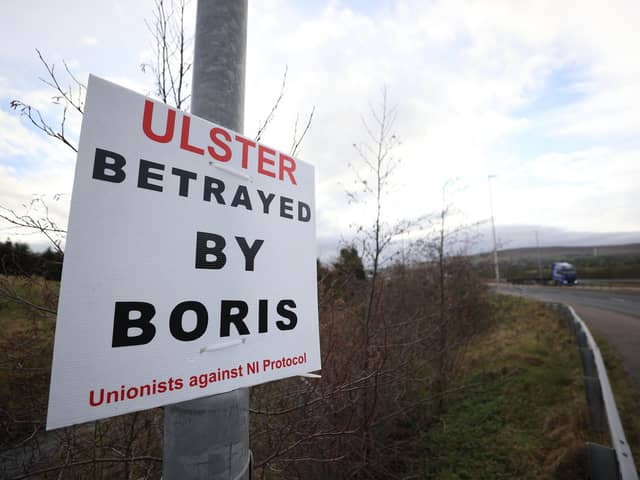 Prime Minister Boris Johnson told the people of Northern Ireland in November 2019 that there would not be a border in the Irish Sea - there is now a border in the Irish Sea.