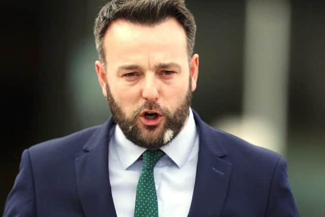 Foyle MP Colum Eastwood.