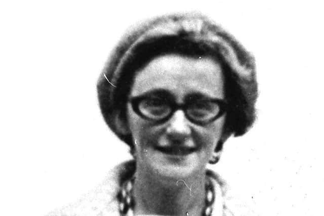 The late Kathleen Thompson.