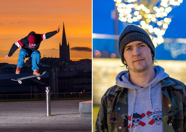 Pro skater Joe Hill.