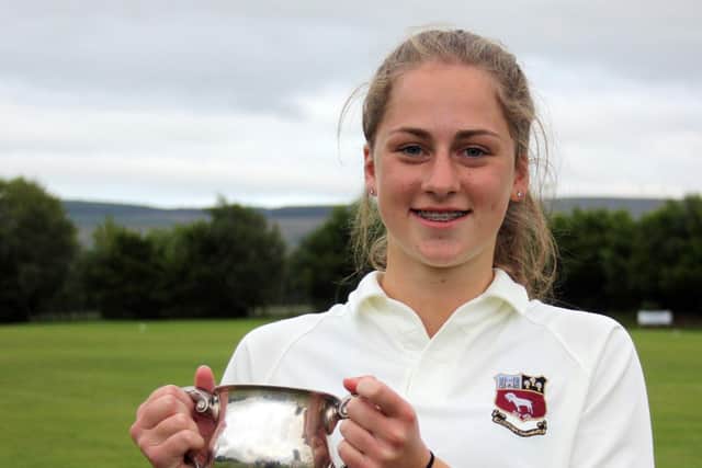 Bready’s Alana Dalzell won the ‘O’Neills 1918 Female Club Player of the Year’ prize. Picture courtesy Barry Chambers