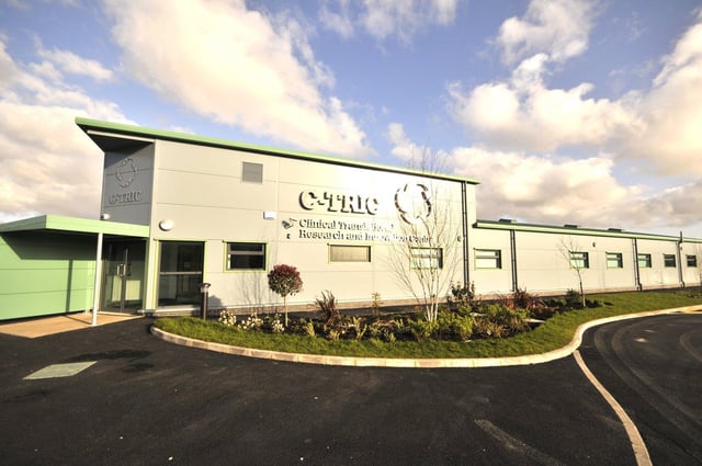 The C-Tric building at the Altnagelvin Hospital site.