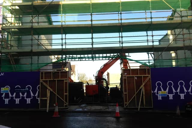 The former Poundstretcher store on Bishop Street within has been demolished.
