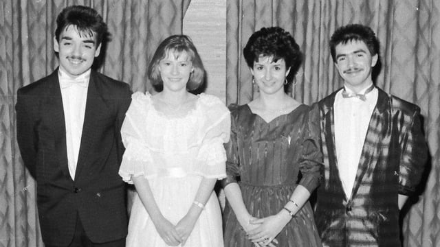 From left are John Moran, Laura Murphy, Anne Sweeney and Damien Mullan.