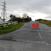 Rossdowney Road  at the junction of Ardlough Road has been closed to all traffic while Northern Ireland Fire & Rescue Service deal with a fire at residential premises . DER2110GS – 004