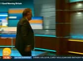 Good Morning Britain presenter Piers Morgan storms of set during discussion on Prince Harry and Meghan Markle interview with Oprah Winfrey.